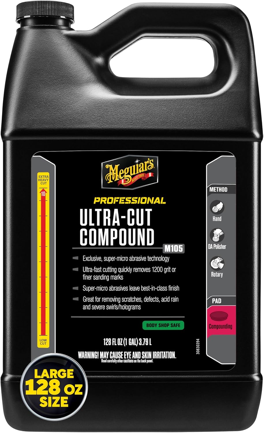 Meguiar's Professional M205 Ultra Finishing Polish Mirror Glaze, 8oz
