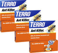TERRO Liquid Ant Killer 3-Pack Indoor Ant Baits with Borax - Kills Common Household Ants Including Ghost, Sugar, and Black Ants - Fast-Acting Pest Control, T200-3SR