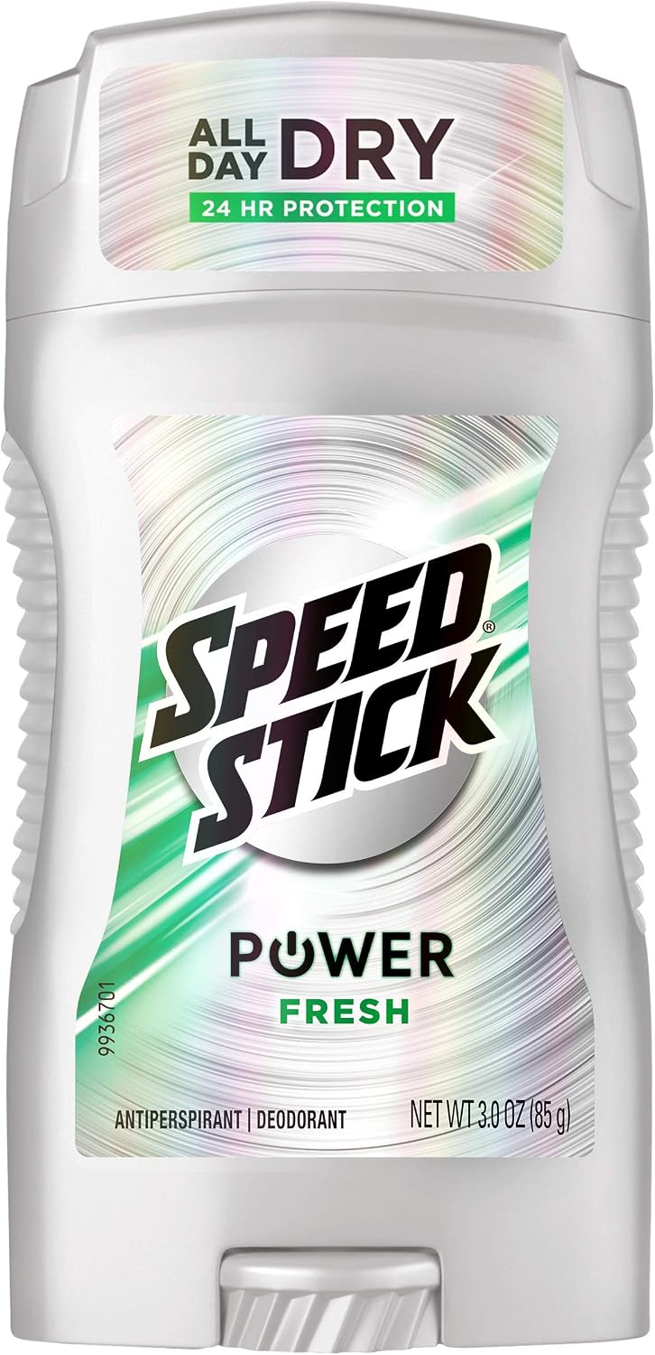 Speed Stick Power Antiperspirant Deodorant for Men, Multi, fresh, 3 Ounce
