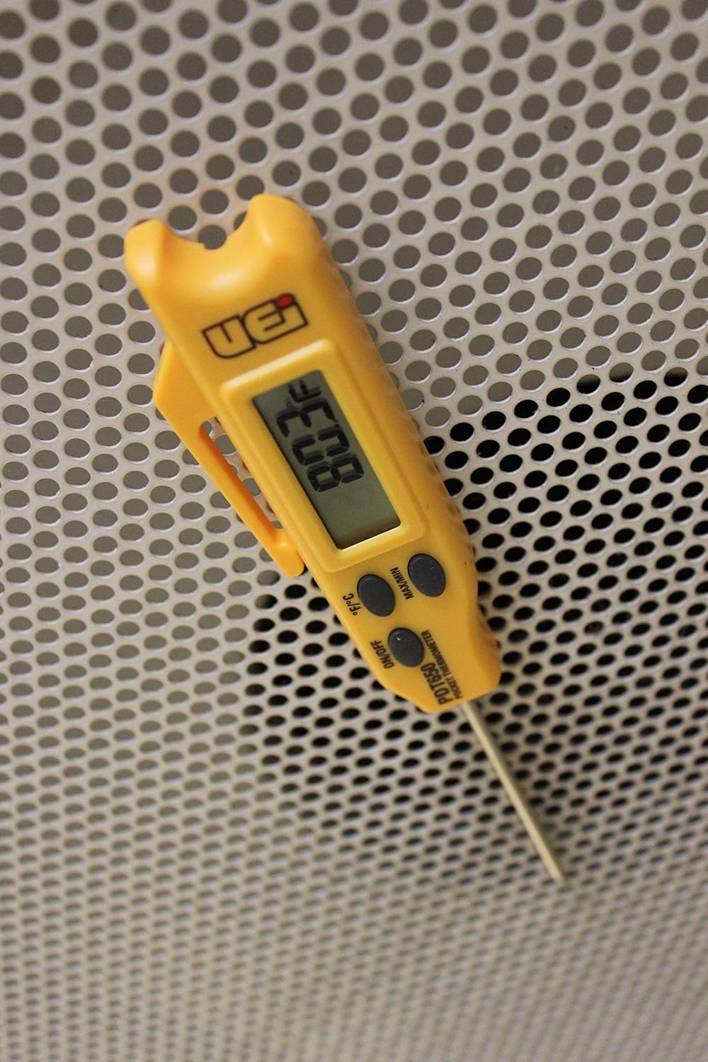 UEi Test Instruments PDT650 Folding Pocket Digital Thermometer,Yellow