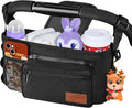 Stroller Organizer with Cup Holder, Non-Slip Stroller Caddy Baby Essentials