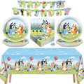 Bluey Birthday Decorations, Party Supplies, Serves 16 Guests