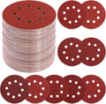 YNZDRWA 70 PCS 5 Inch 8-Hole Sanding Discs, 9 Mixed Grits