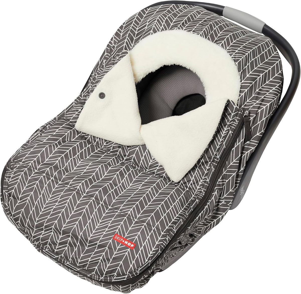 Skip Hop Winter Car Seat Cover, Stroll & Go, Heather Grey