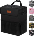 Vankor Car Trash Can with Lid Leak Proof Car Accessories for Women