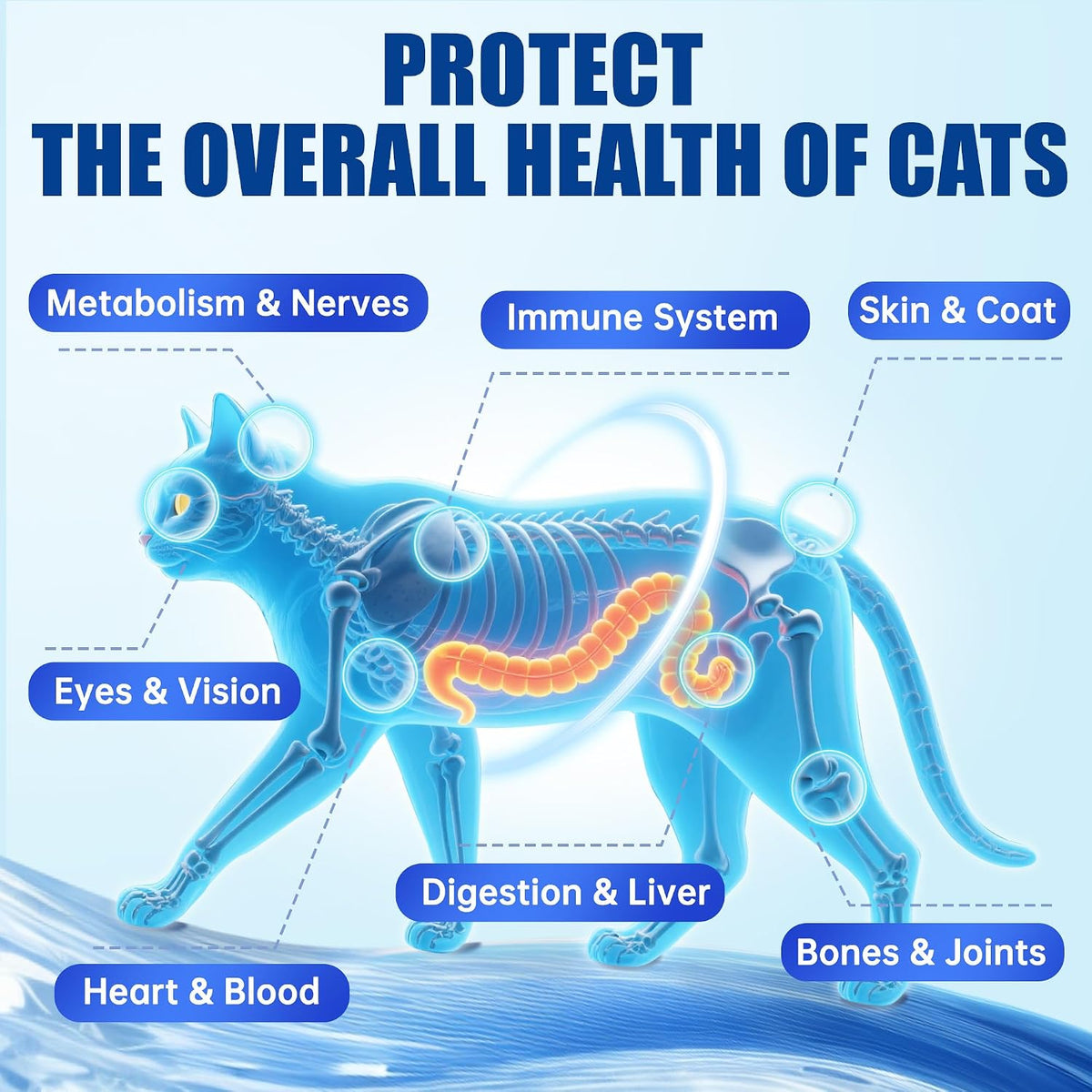 Just Try 23 in 1 Taurine for Cats Treats Multivitamin Indoor & Senior Cat