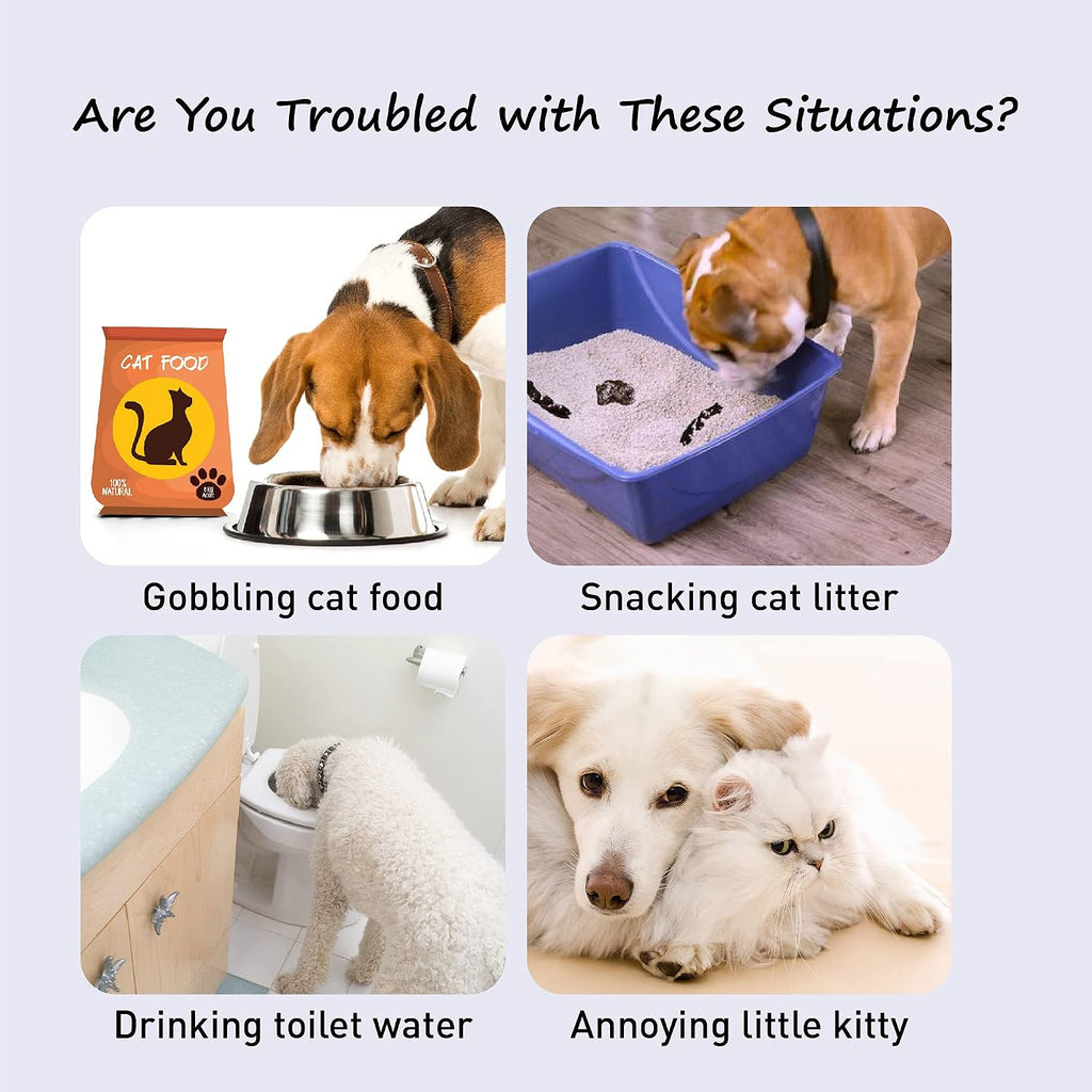 Neobay Adjustable Door Strap and Latch, Keeps Dogs Out of Litter Box