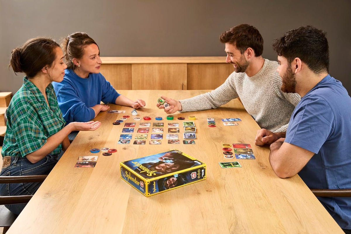Asmodee Splendor Gem Trading Strategy Board Game, 2-4 Players