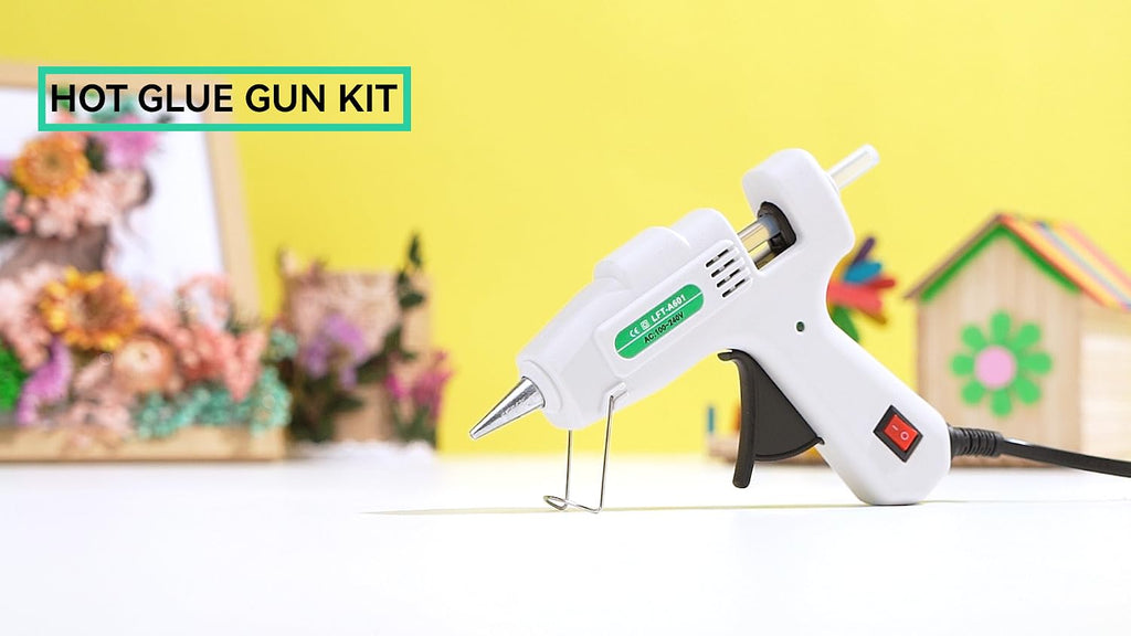 Krightlink Mini Hot Glue Gun Kit with 30 Glue Sticks 20w Fast Preheating