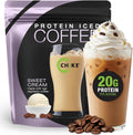 Chike Chocolate Peanut Butter High Protein Iced Coffee, Powder Whey
