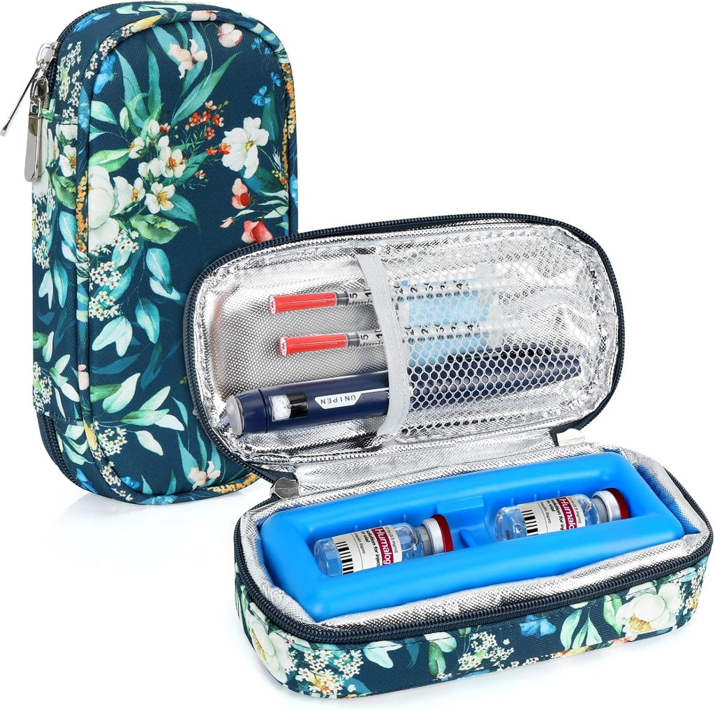 YOUSHARES Insulin Vials Cooler Travel Case - TSA Approved peptide case
