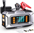 8000A Jump Starter with Air Compressor, 180PSI Auto-Shutoff Tire Inflator