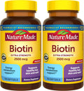 Nature Made Biotin 2500 mcg Extra Strength, 150 Softgels
