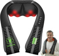 Snailax Cordless Shiatsu Neck and Shoulder Massager with Heat