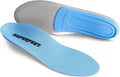 Superfeet All-Purpose Support Medium Arch Insoles (Blue) for Active Lifestyle with Medium Arch Support - Men 9.5-11 / Women 10.5-12
