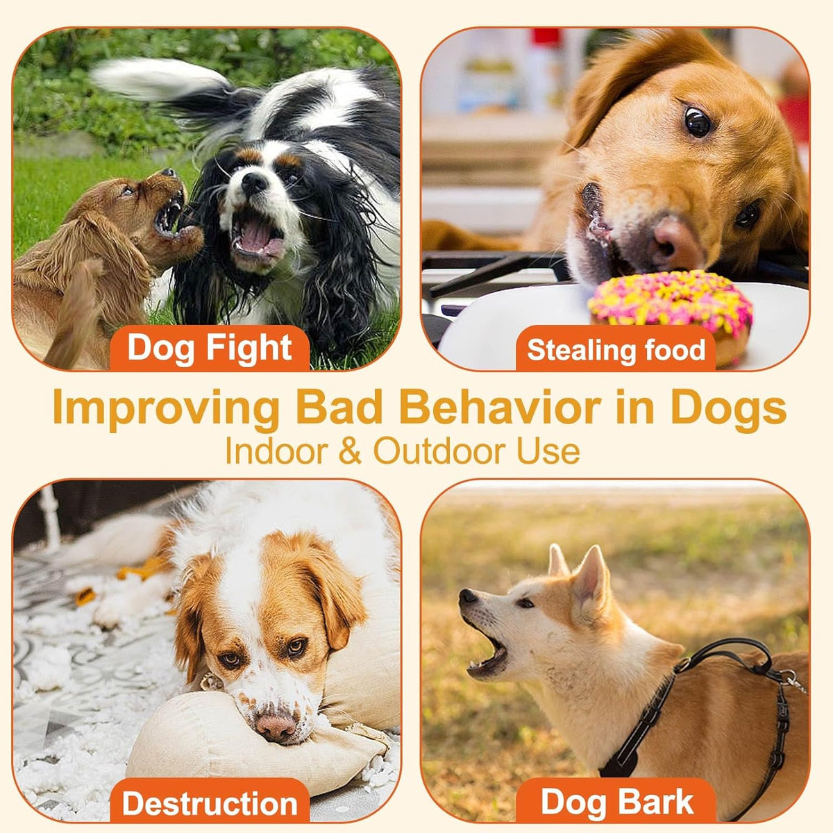 Dog Corrector Spray 80ml 2 Pack for Stops Unwanted Dog Behaviour | Spray Dog Trainer for Stops Barking, Place Avoidance, Attacks,Safe, Easy to Use, Safe, Humane & Effective
