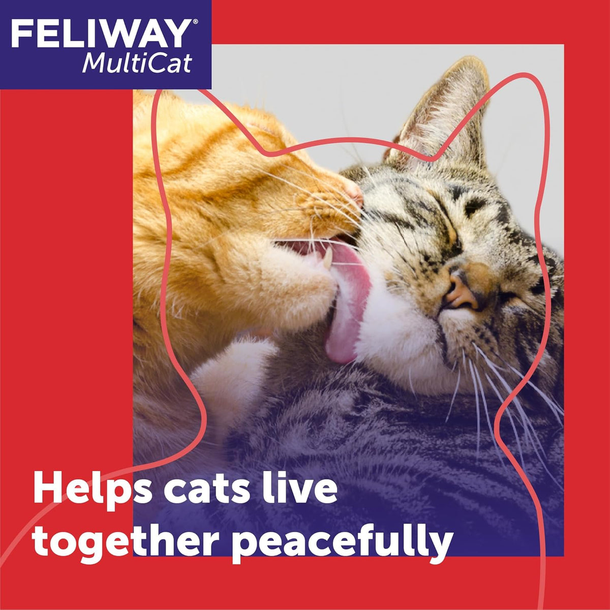 FELIWAY MultiCat Cat Calming Pheromone Diffuser Kit