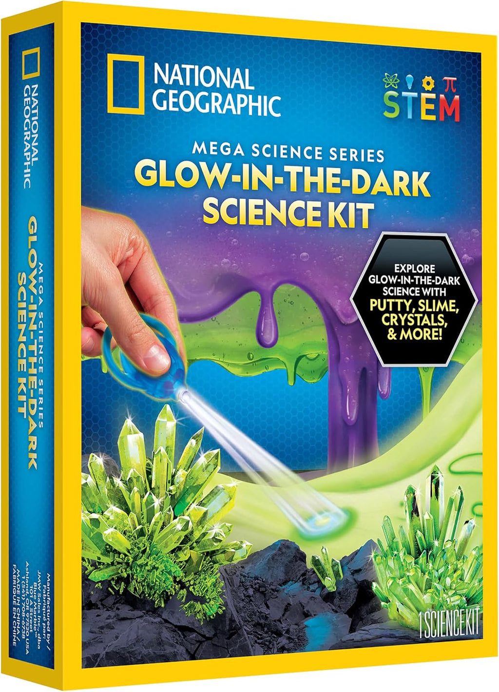 National Geographic Earth Science Kit with 100+ Activities for Kids 8-12