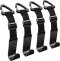 Amooca 4 Pack Anti-drop Headrest Hooks Adjustable Car Seat Organizer