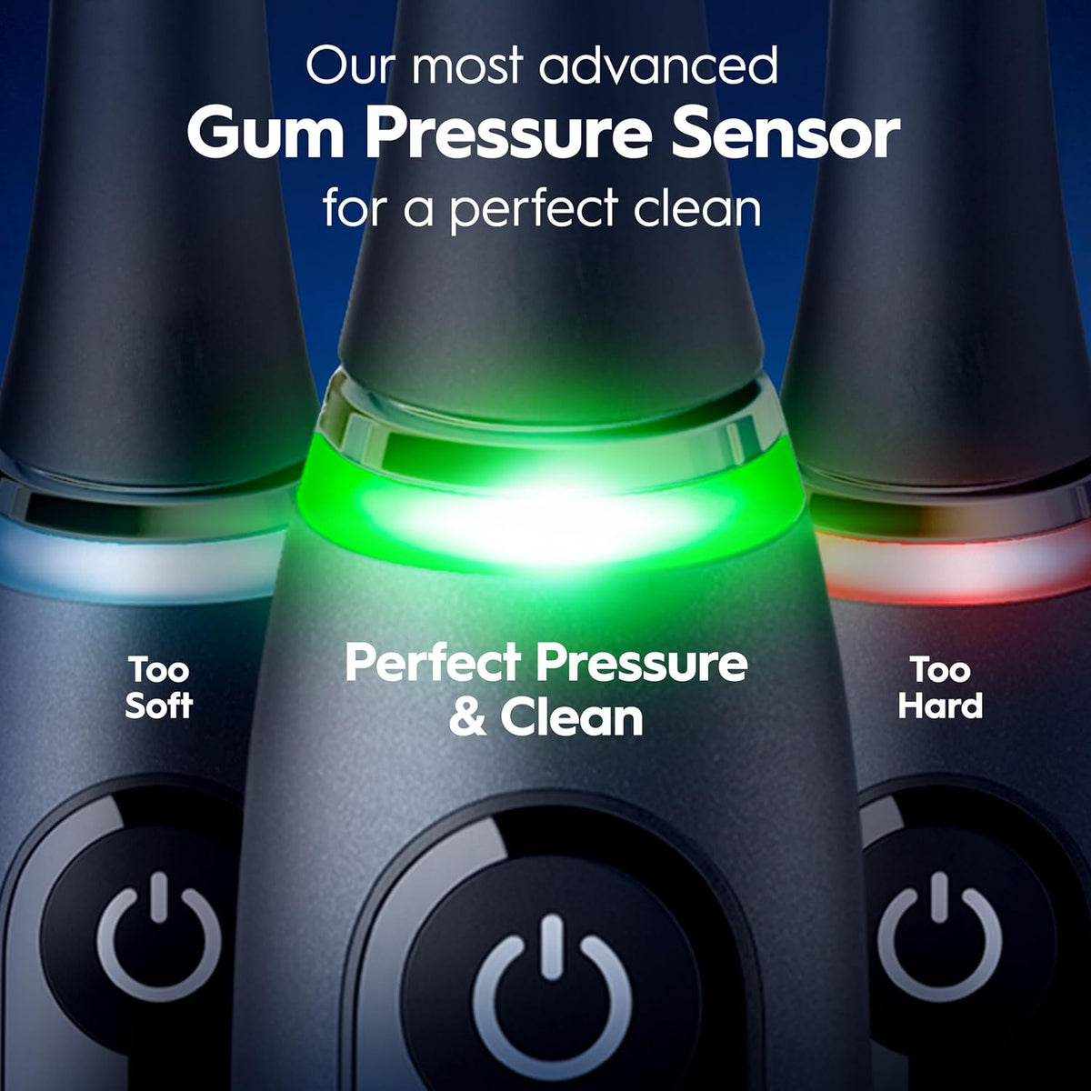 Oral-B Rechargeable Electric Toothbrush, iO5 Customizable Clean, 5 Cleaning Modes, Visual Pressure Sensor to Protect Gums, Travel Case, White