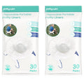 [60 Counts] Disposable Potty Liners compatible with OXO Tot 2-in-1 Go Potty