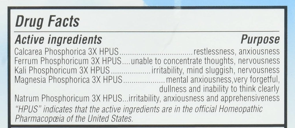 Hyland’s Stress Relief Nerve Tonic for Nervousness and Irritability, 50ct