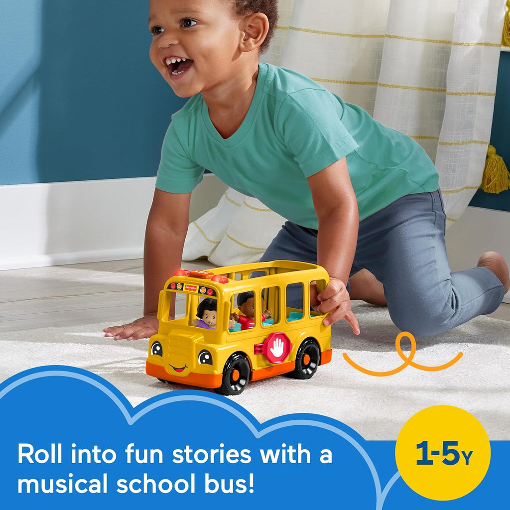 Fisher-Price Little People School Bus Toddler Toy