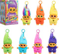 HAPPY HAUL Good Luck Trolls Vinyl Plush Clip-on Surprise Collectible Toy
