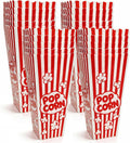 Homrelaxy 5 Pack Plastic Popcorn Containers, Reusable Popcorn Boxes