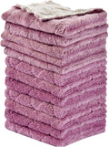 OstWony 12PCS Kitchen Towels Dish Cloths, Reusable Cleaning Rags 10x6in