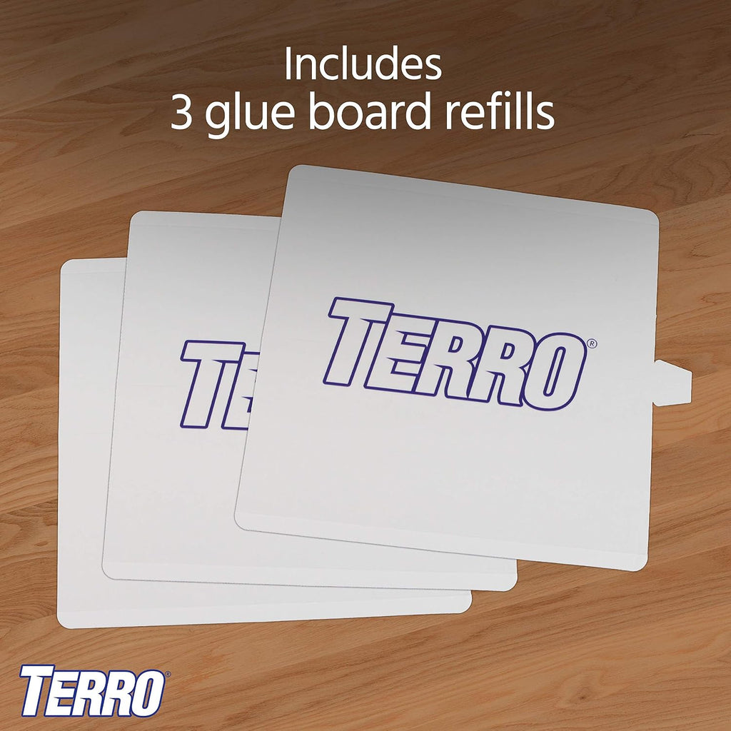 TERRO Flea Trap Refill Glue Cards, 3-Pack