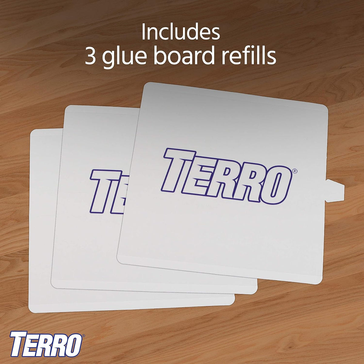 TERRO Flea Trap Refill Glue Cards, 3-Pack