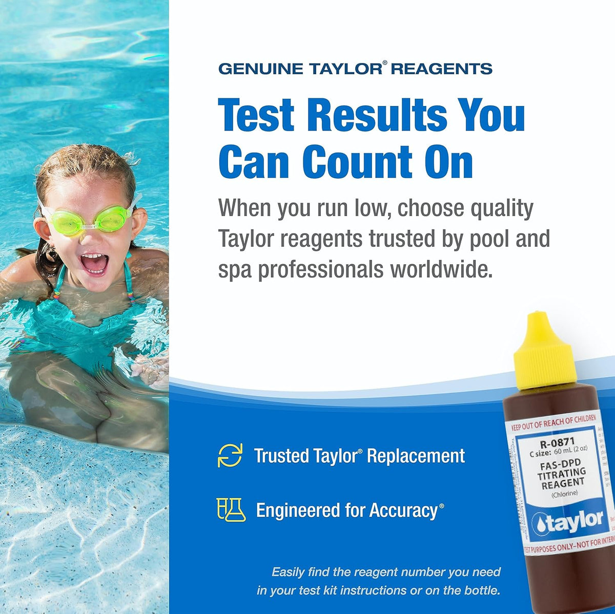 Taylor Technologies R-0871-C, FAS-DPD Titrating Reagent, 2 Ounce