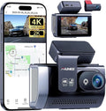 FAIMEE 4K Dash Cam Front and Rear, Night Vision, WDR, Free Card Included