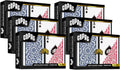 Copag 1546 Design 100% Plastic Playing Cards, Poker Size (Standard) Red/Blue (Jumbo Index, 1 Set)
