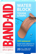 BAND-AID Brand Tough Strips Adhesive Bandages, Extra Large, 10 Count