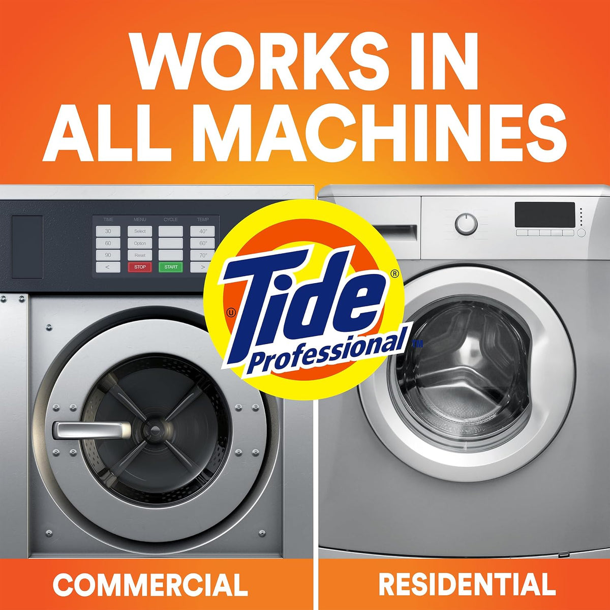 Tide PRO Laundry Detergent Powder Bulk, Commercial Use (173 loads, 197 oz)