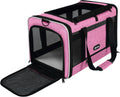 GAPZER Cat Carrier 18x11x11 Top Load, Soft-Sided Pet Travel Bag Over 15 lbs