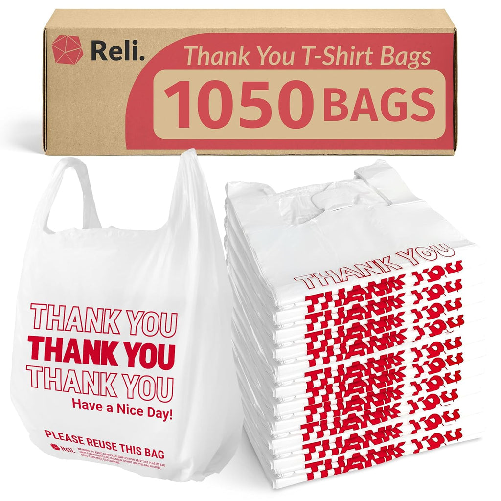 Reli. Plastic Bags Thank You (1050 Count)