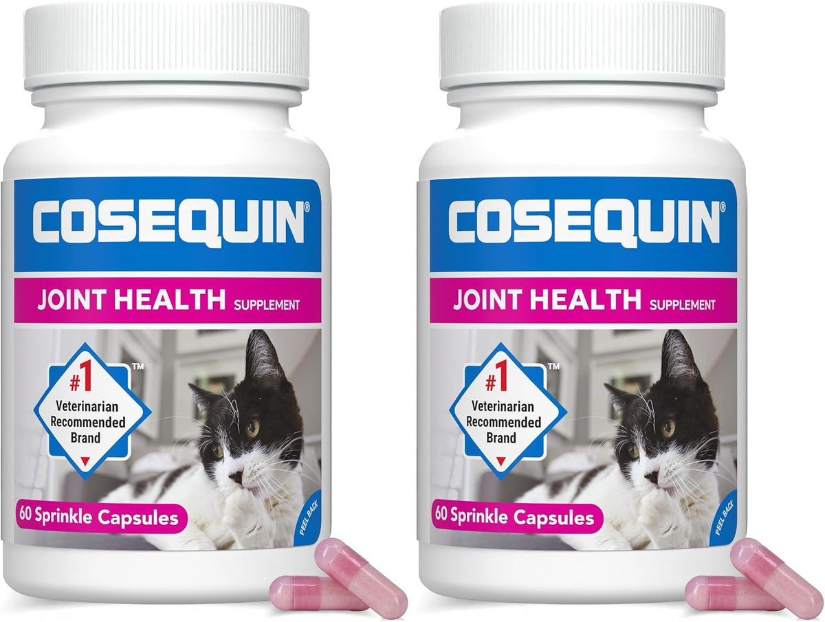 Nutramax Cosequin Joint Supplement for Cats, Easy Sprinkle Capsule, 80ct
