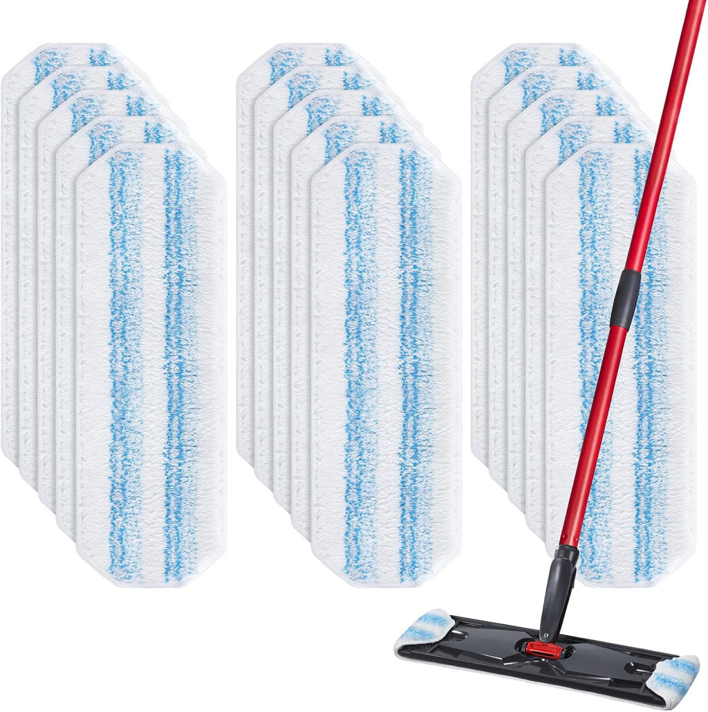 6 Pack H2prO Mop Pads Compatible with O Ceda H2PrO Flat Mop System