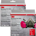 3M P100/OV Odor/Particulate Multi-Purpose Reusable Respirator 65021, NIOSH-APPROVED Organic Vapor Cartridge, Medium