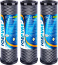 ICEPURE 1 Micron 2.5" x 10" CTO Carbon Whole House Water Filter 4 Pack