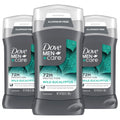 DOVE MEN + CARE Aluminum Free 3 Pack Wild Eucalyptus Deodorant for Men 3 oz