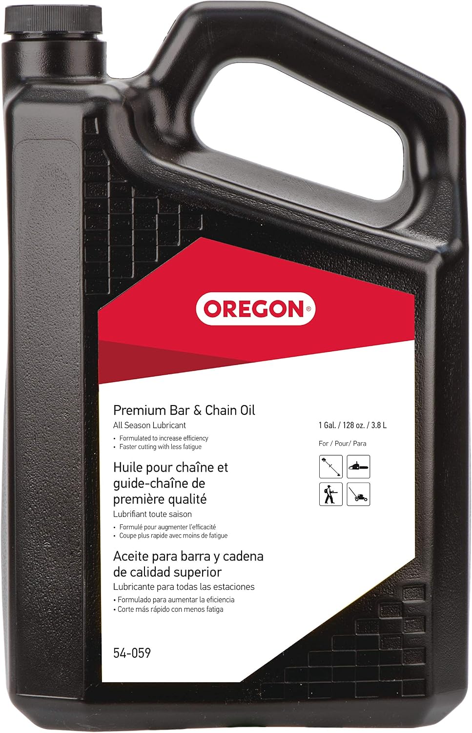 Oregon Premium Bar & Chain Oil, 1 Quart Bottle (32 fl.oz / 946 ml)