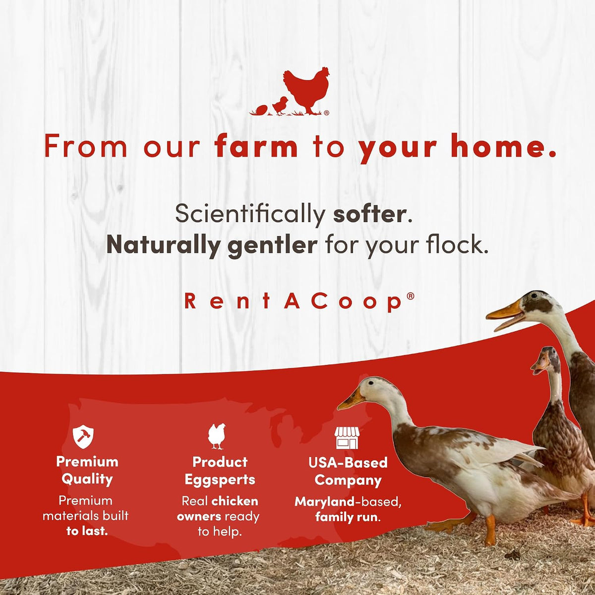 RentACoop Premium Hemp Bedding for Chickens, Rabbits, Horses - 300L (30lbs)