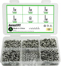 1110Pcs Metric Micro Screws & Nuts Kit, M1 M1.2 M1.4 M1.6 M2 M2.5