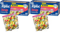 Ziploc Gallon Food Storage Slider Bags, 68 Count