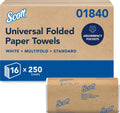 Scott Professional Multifold Paper Towels, Bulk, 16 x 250 Sheets (01840)