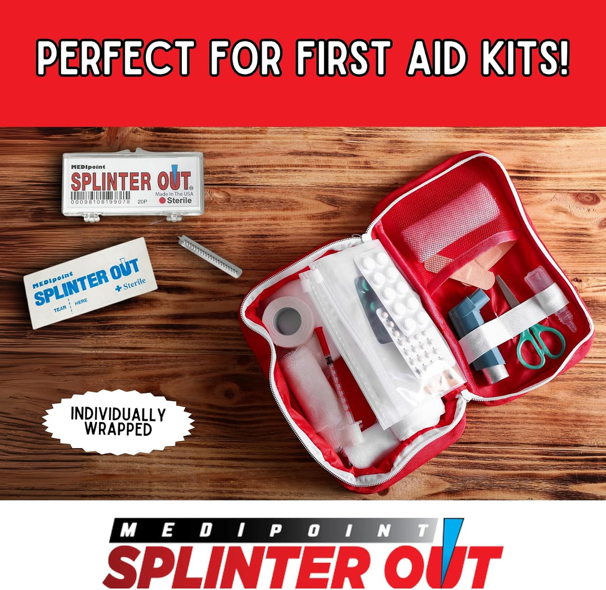 Medipoint Splinter Out Splinter Remover, 20 Count